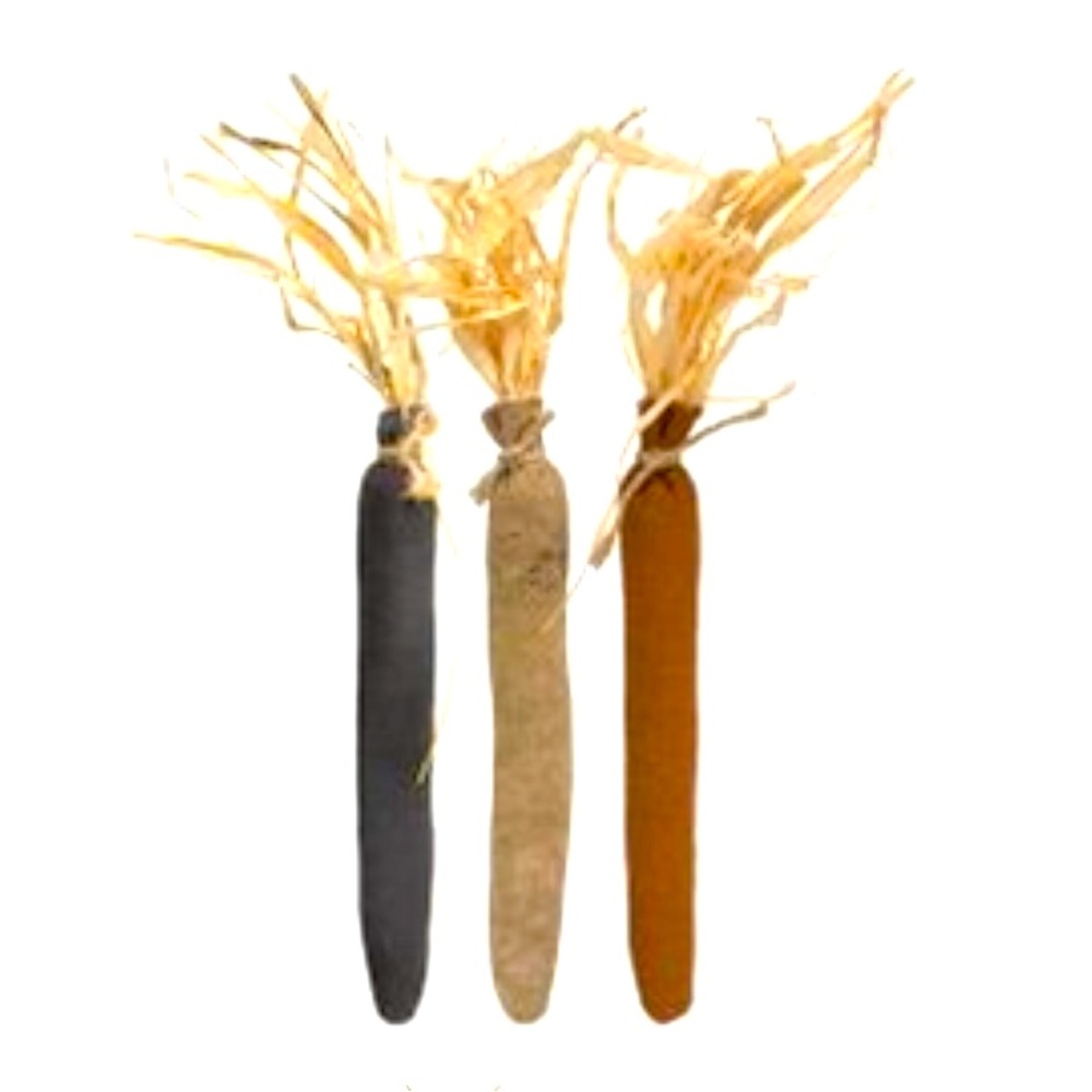 *Primitive Fabric Carrots 3/Set
